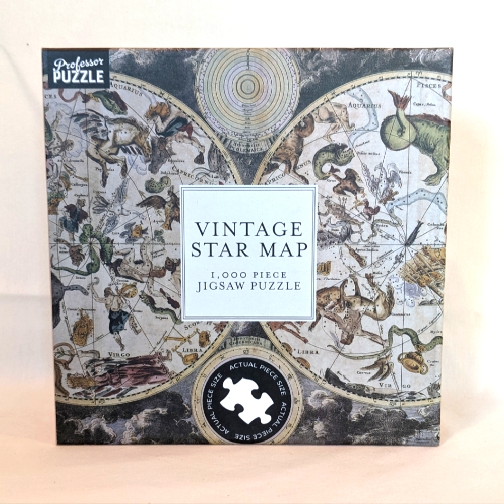 Vintage Star Map Puzzle